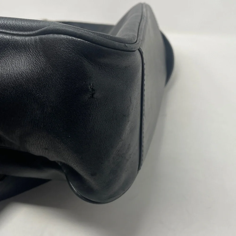 Cole Haan Leather Messenger Bag🖤